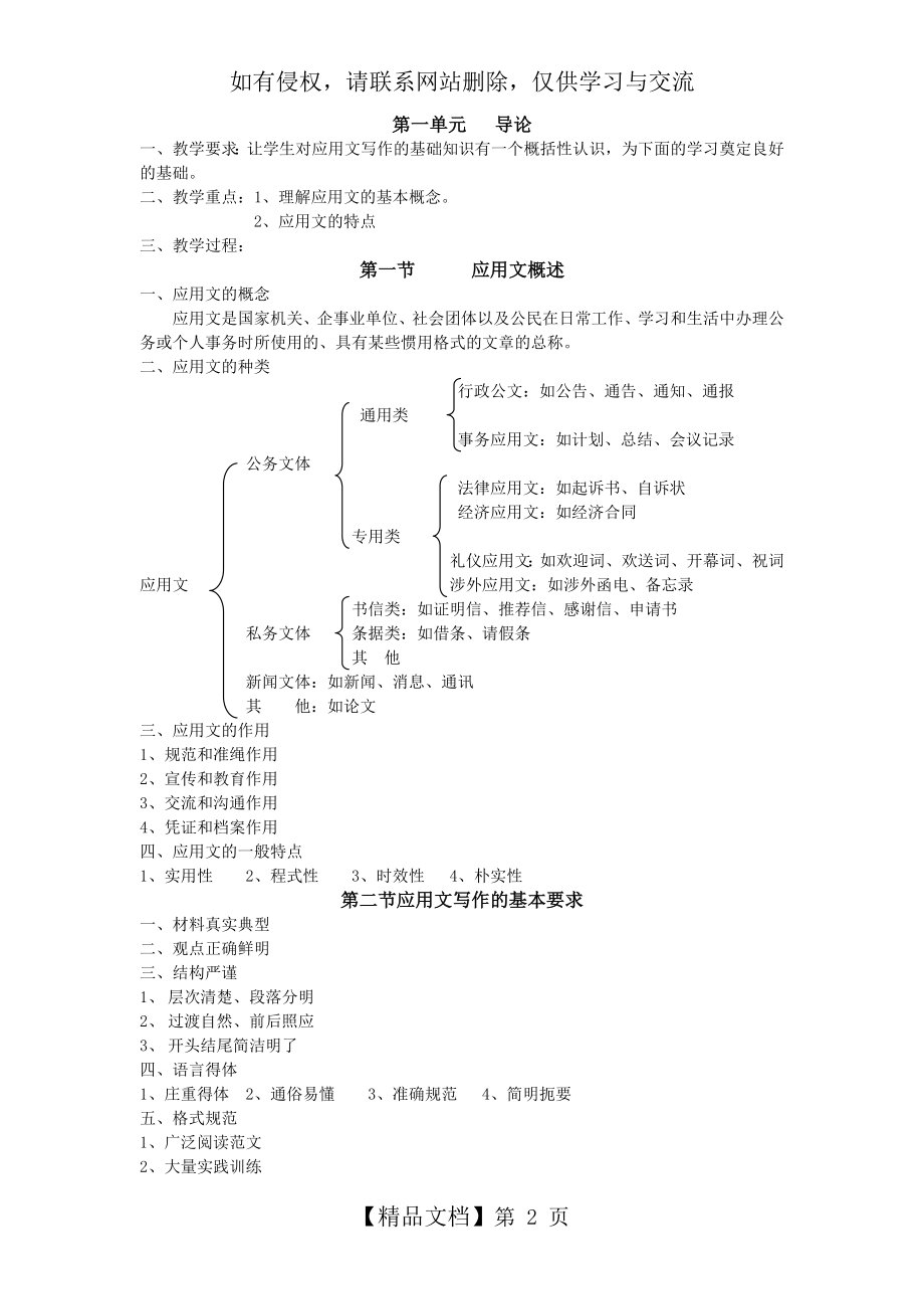 应用文写作基础优秀教案.doc_第2页