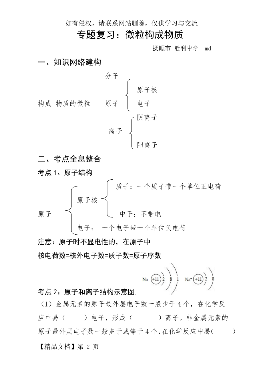 微粒构成物质专题复习.doc_第2页