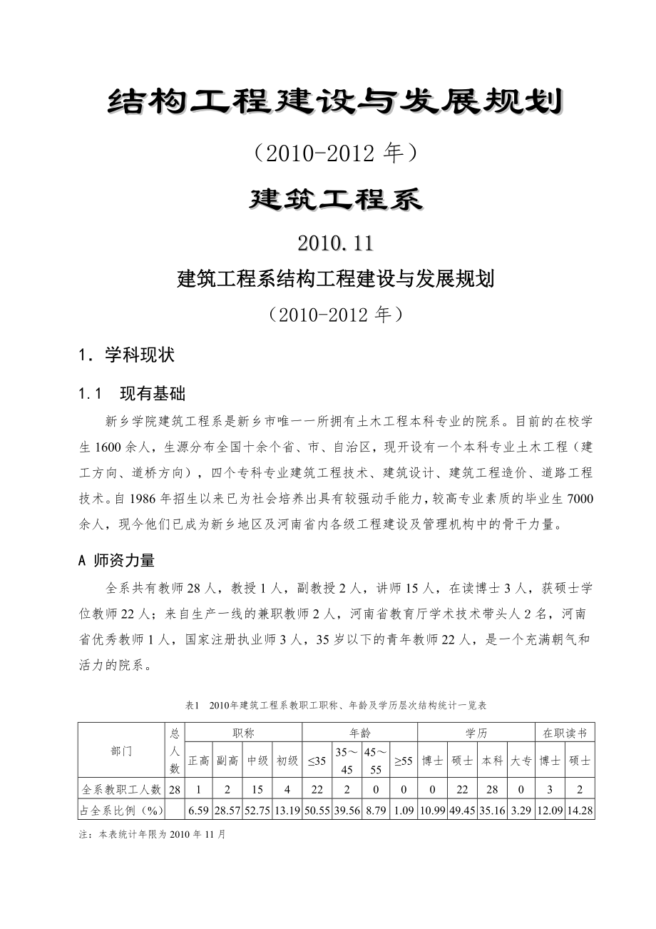 土木工程学科建设规划.doc_第2页