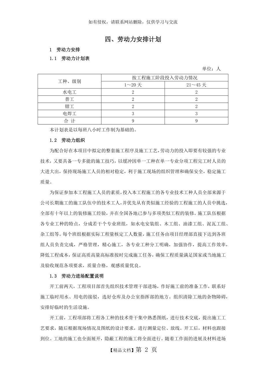 劳动力安排计划.doc_第2页