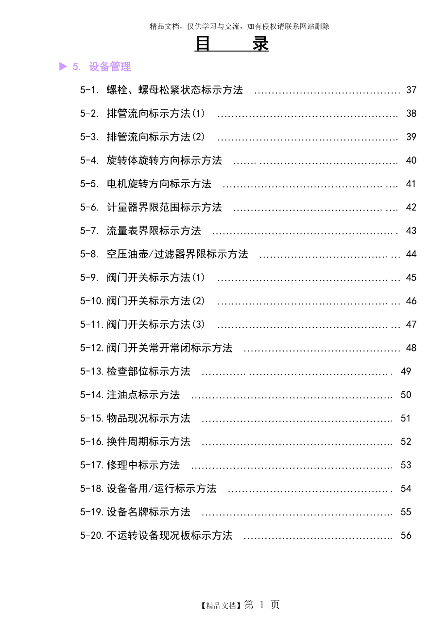 设备目视化手册(设备).doc_第1页