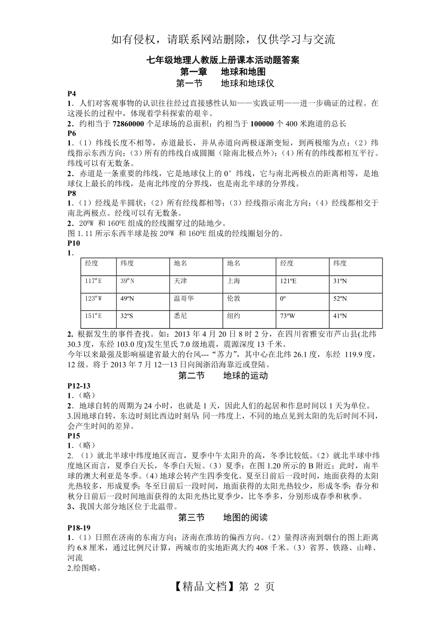 七年级地理人教版上册课本活动题答案.doc_第2页