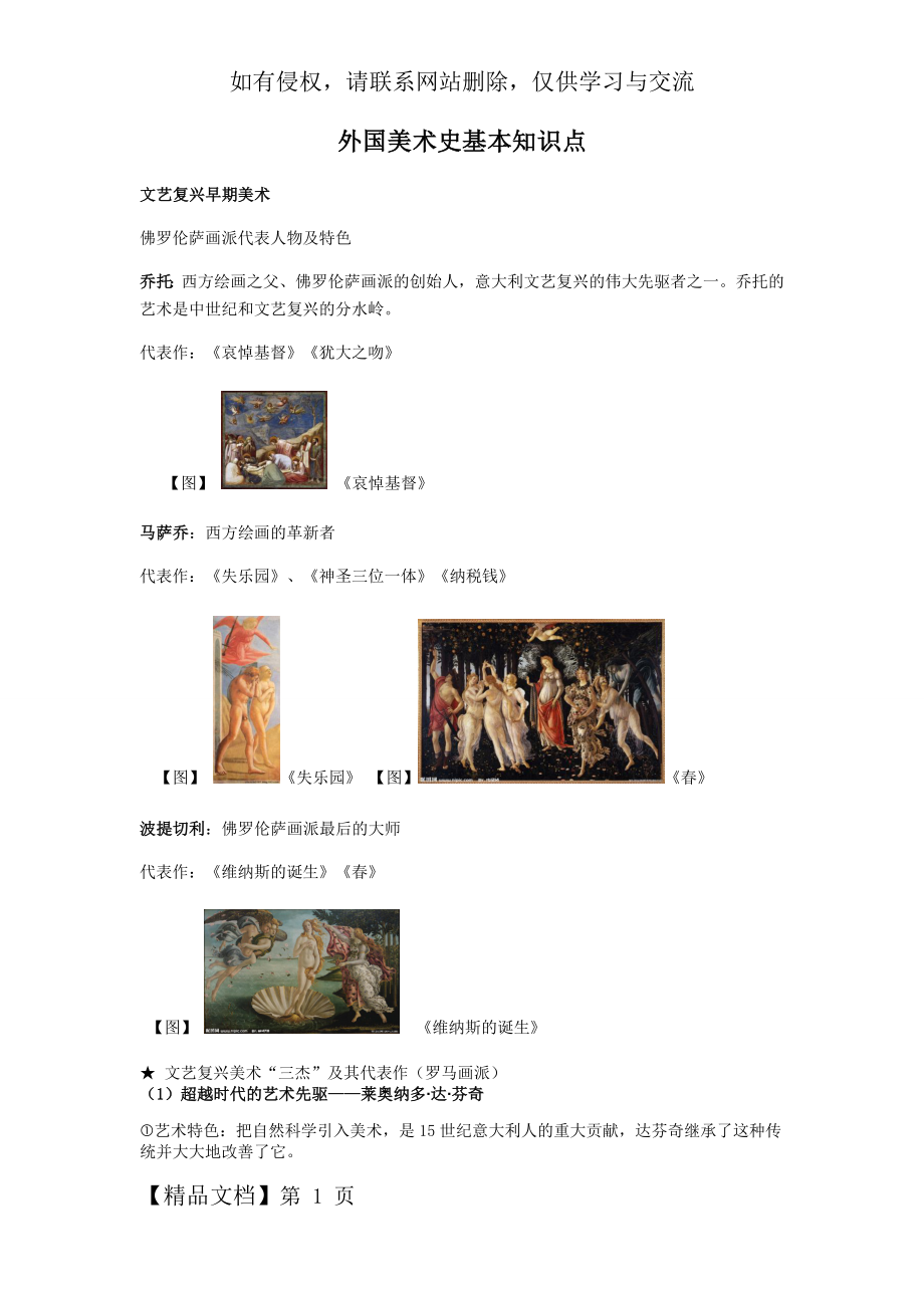 外国美术史复习资料整理共16页.doc_第2页