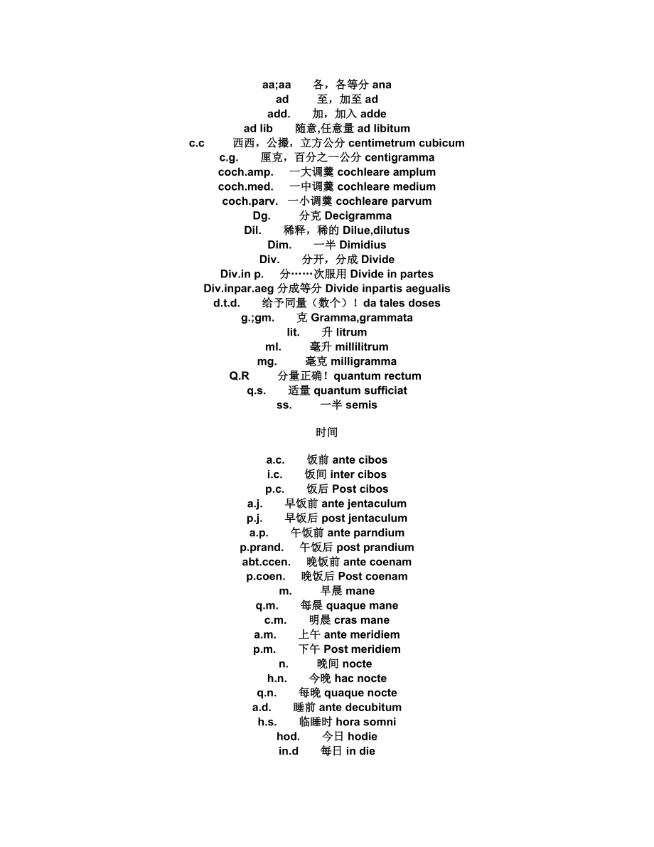 常用处方拉丁词缩写.doc_第2页