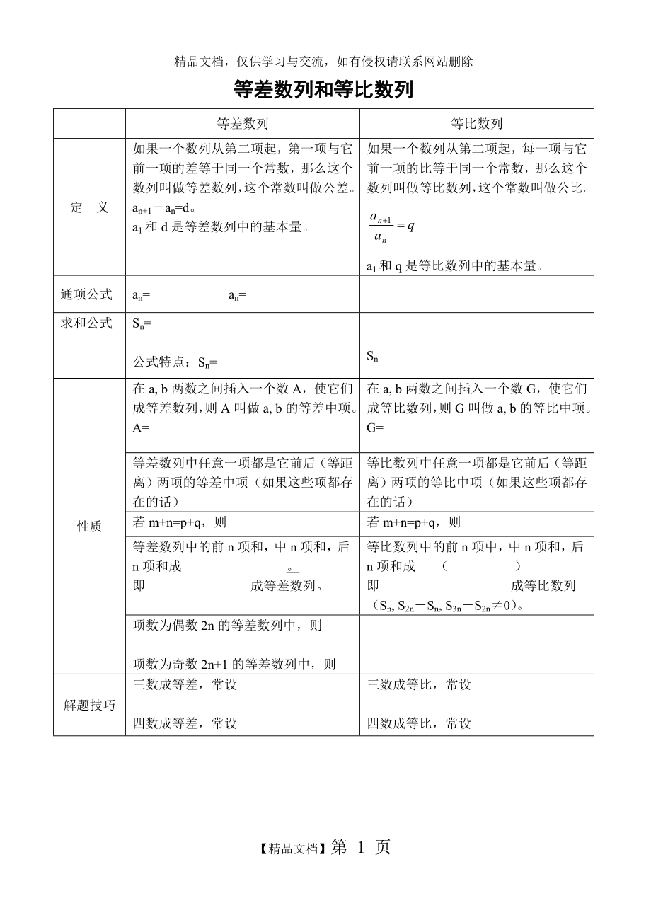 等差数列和等比数列综合运用.doc_第1页