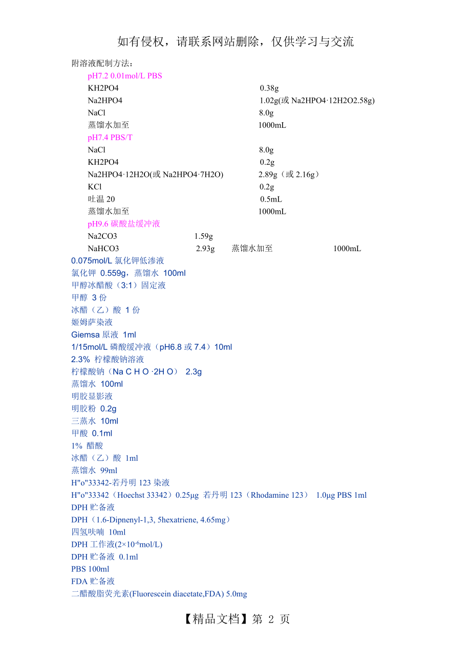 常见缓冲液的配制.doc_第2页