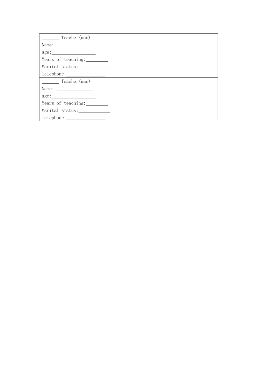 英语初二上冀教版unit1同步练习2.doc_第2页