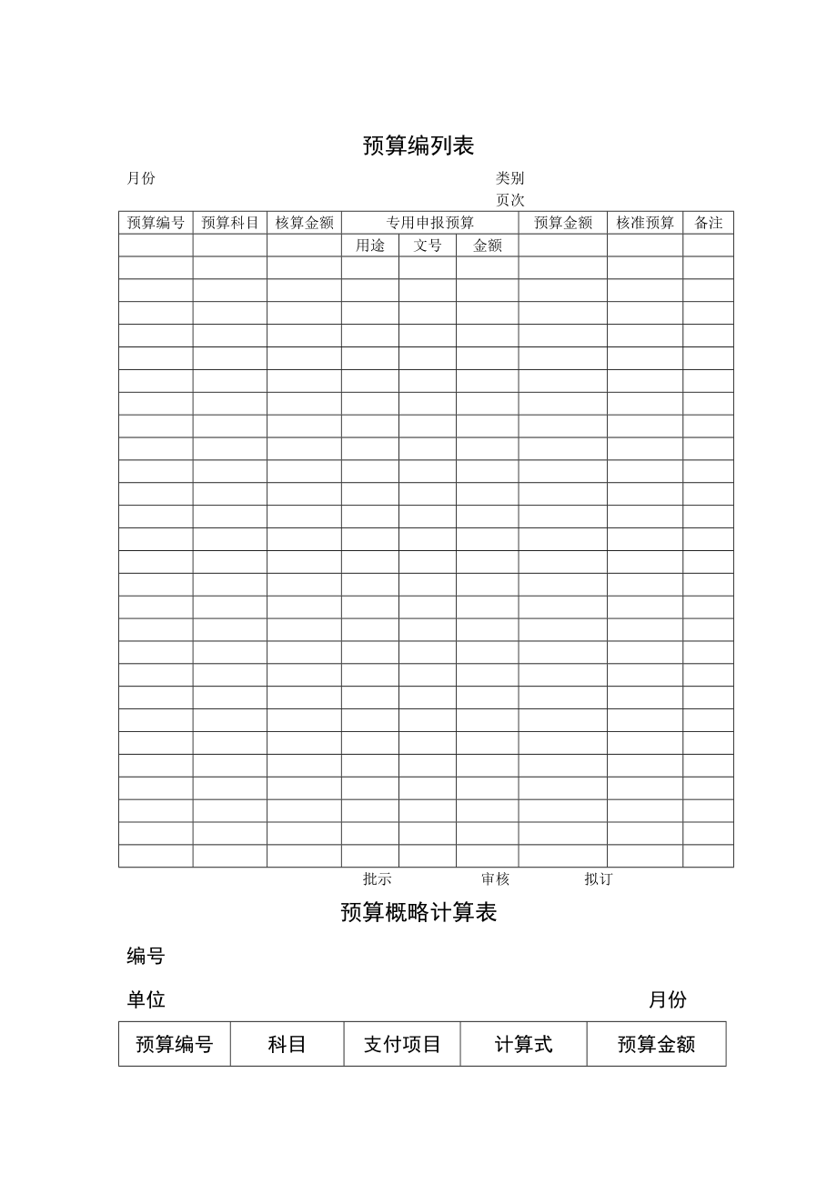 公司财务预算表格(doc 23页)21页word.doc_第2页