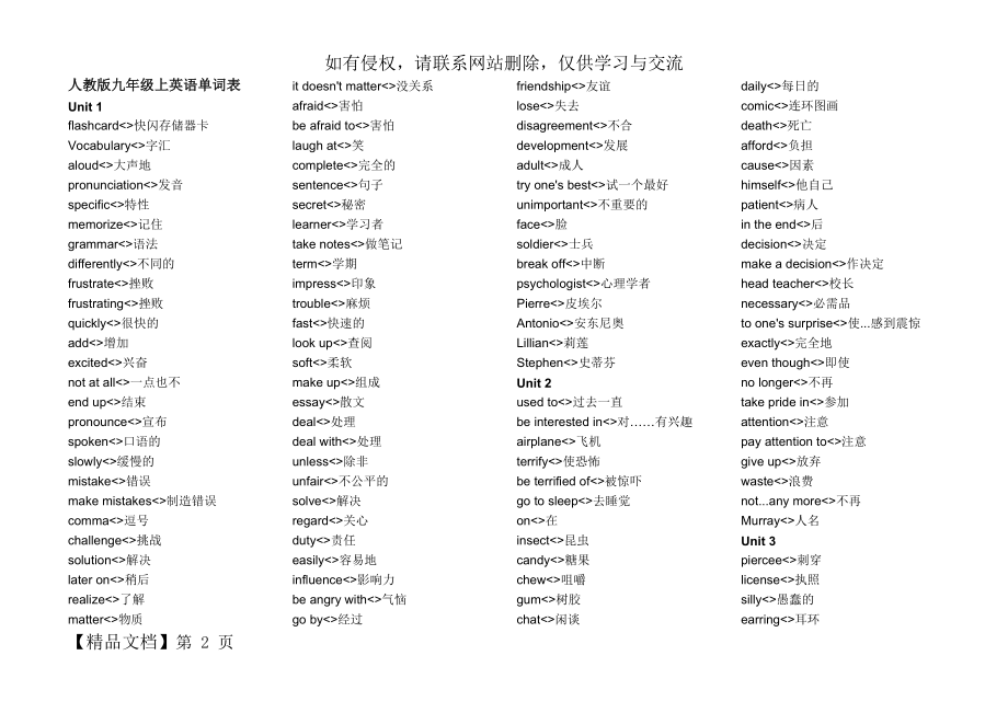 人教版九年级上英语单词表.doc_第2页