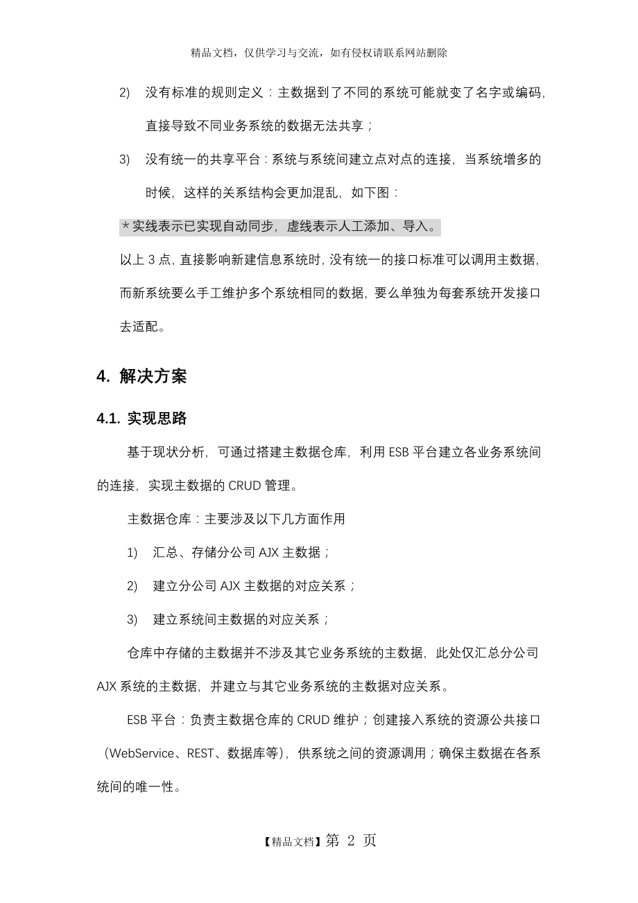 集团主数据管理平台解决方案.doc_第2页