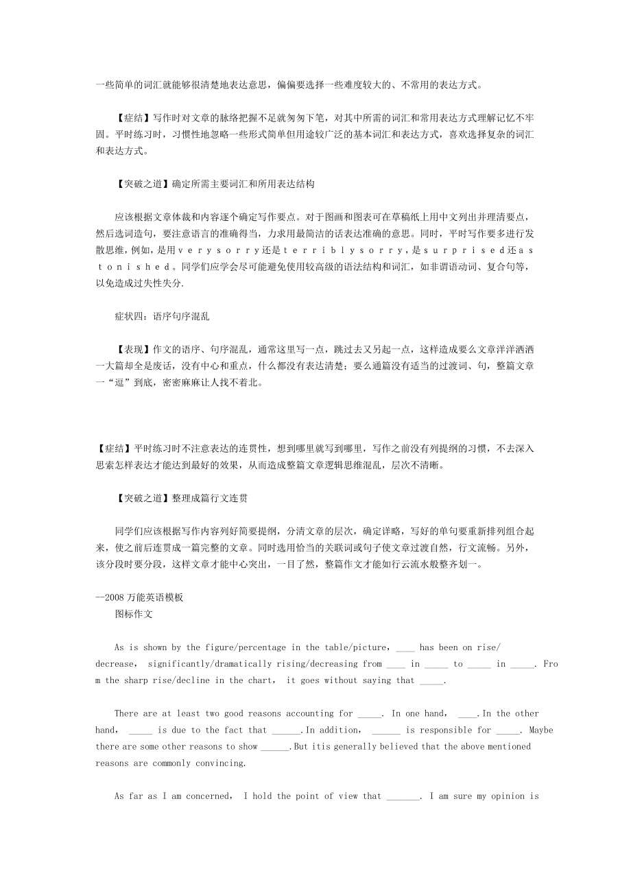 专升本英语作文万能模板(再不会也能得点分)+.doc_第2页