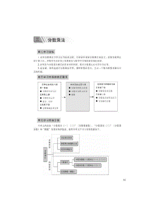 最新北师大版五年级数学下册第三单元分数乘法单元教案.doc