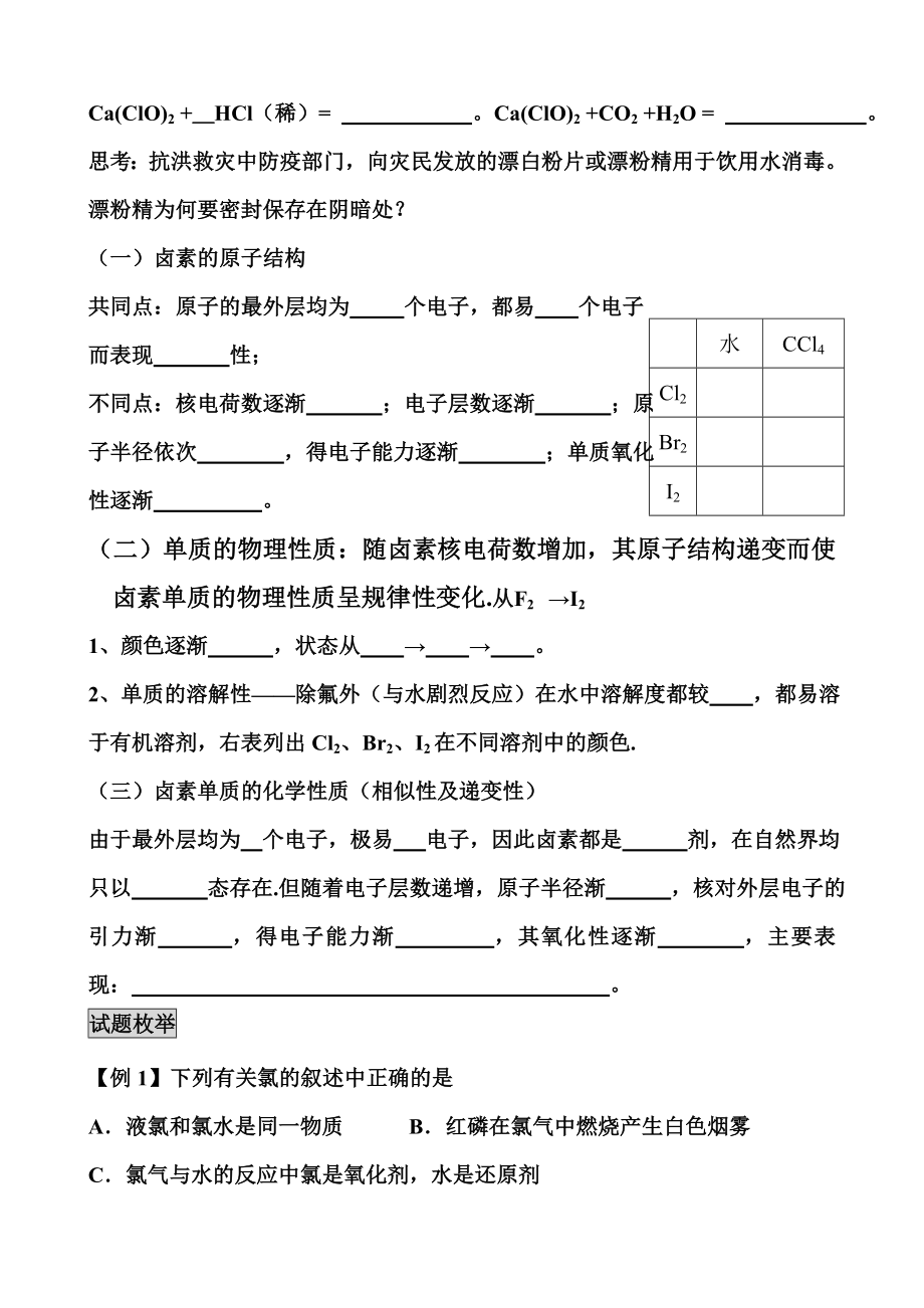 氯及其化合物知识点.doc_第2页