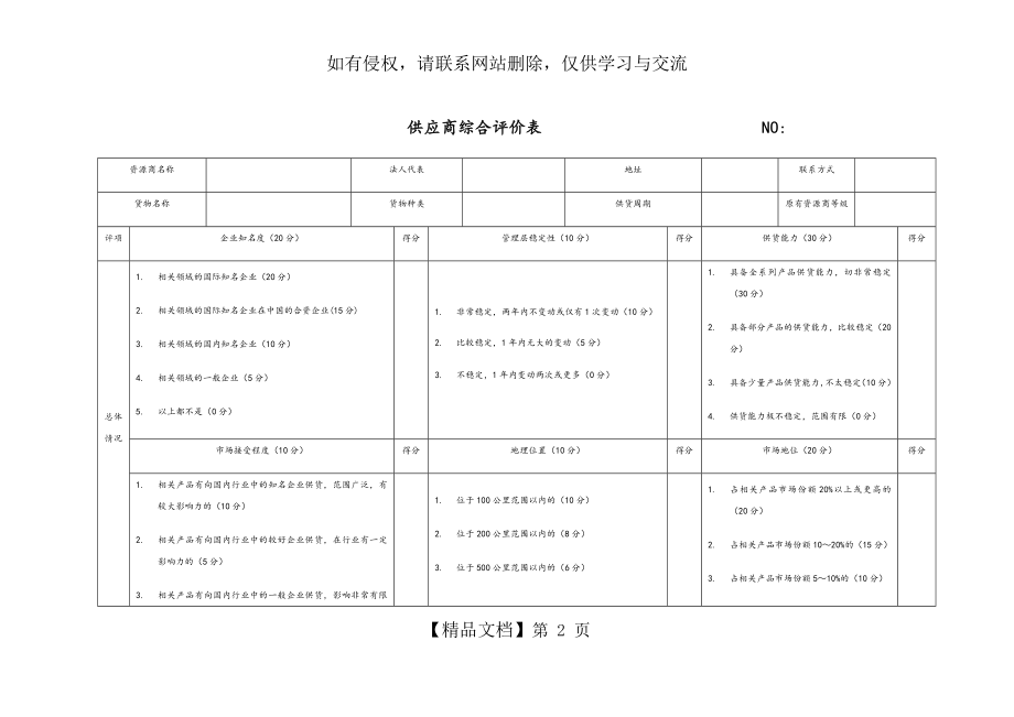 供应商综合评价表.doc_第2页