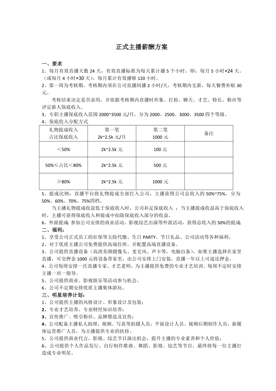 主播薪酬方案2016-7-153778.doc_第1页