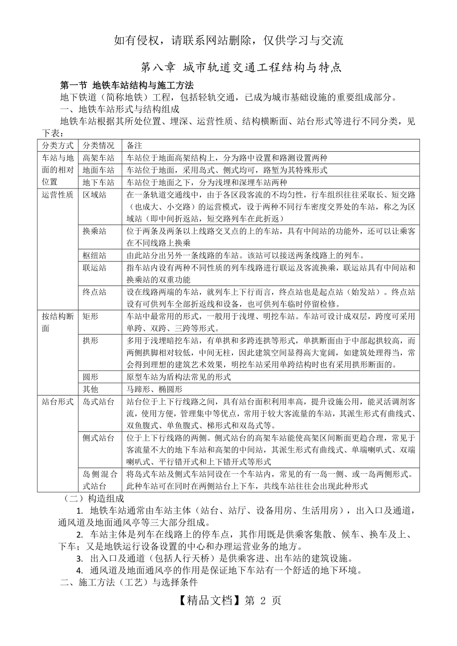 城市轨道交通工程.doc_第2页