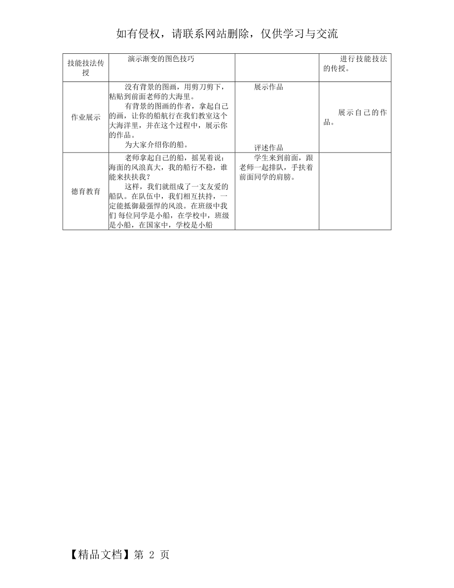 小学美术《船》教案 教学设计.doc_第2页