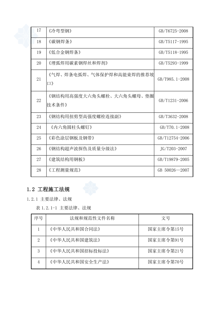 [北京]汽车冲压车间钢结构厂房施工方案(推荐).doc_第2页