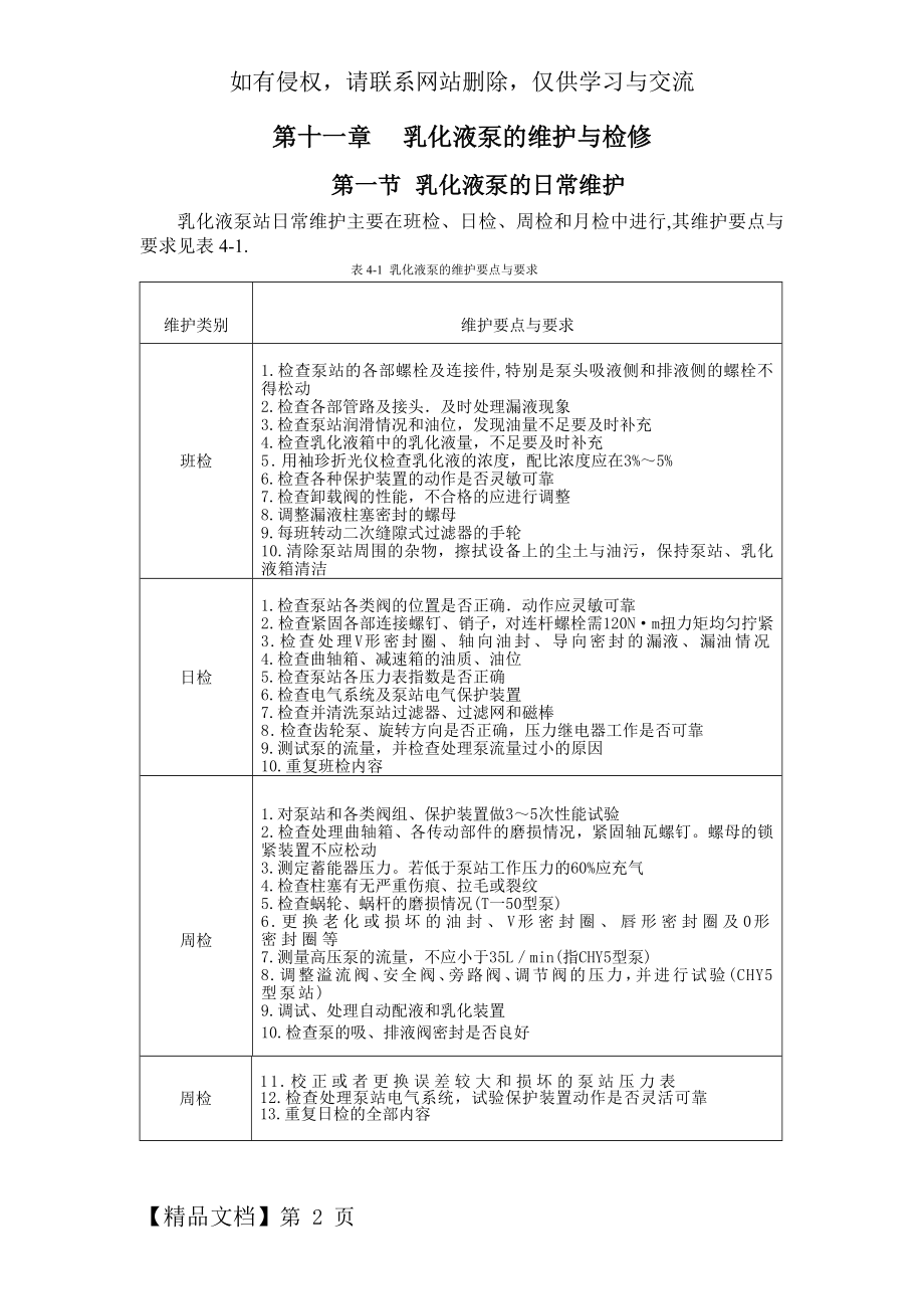 乳化液泵的维护与检修-22页文档资料.doc_第2页