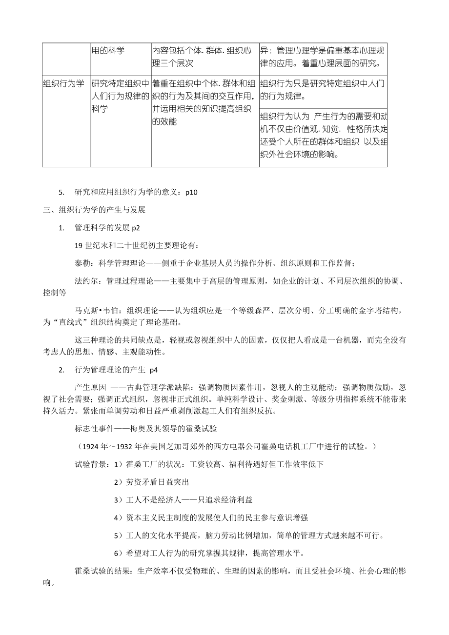 组织行为学知识点归纳.doc_第2页