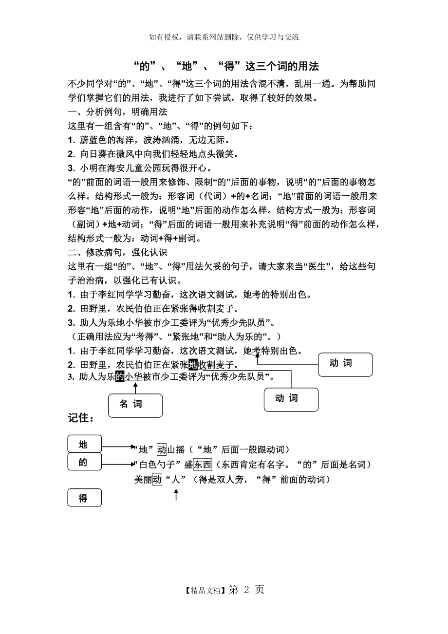 “的”、“地”、“得”这三个词的用法.doc_第2页