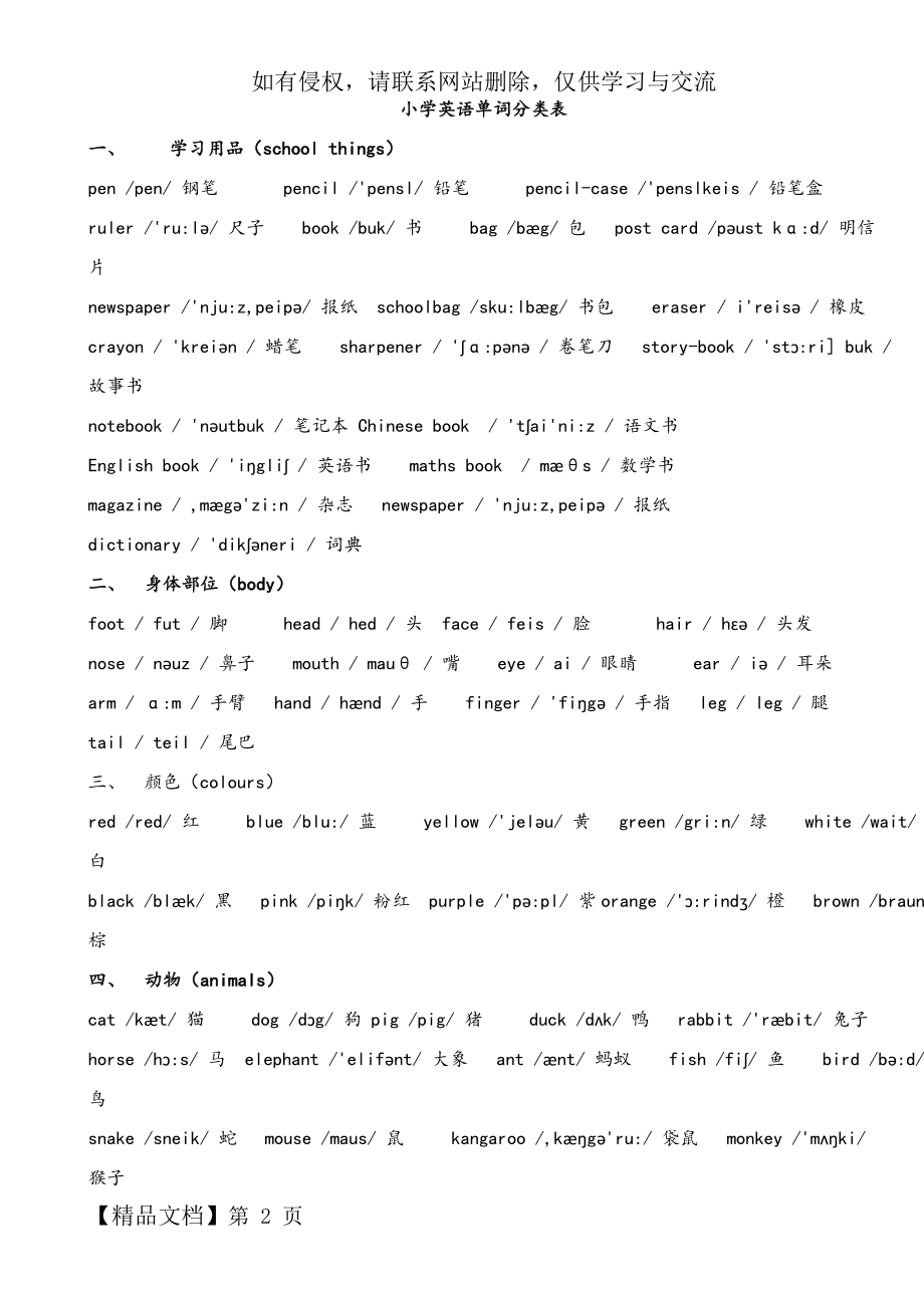 小学1_6年级英语单词分类表[带音标].doc_第2页