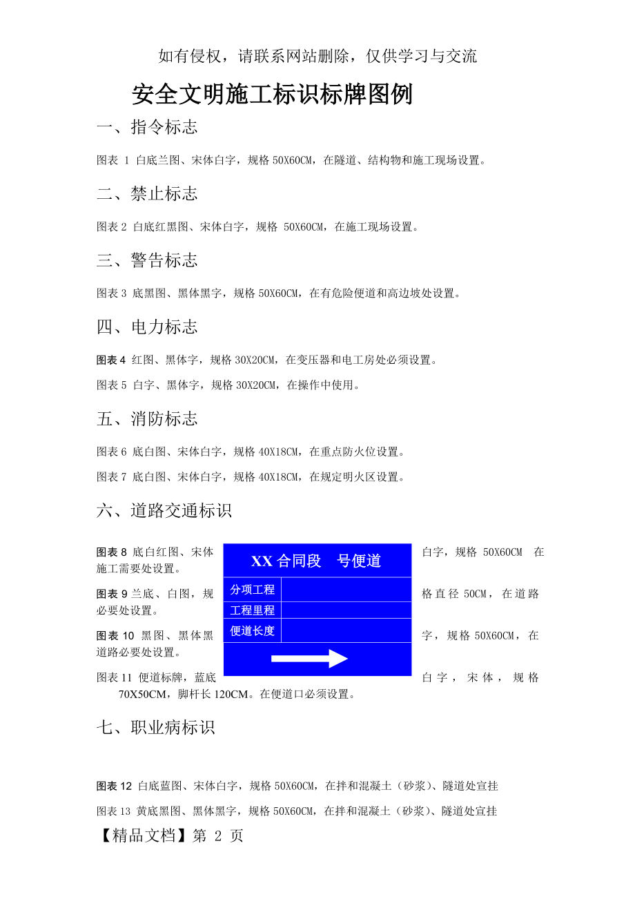 安全文明施工标牌-9页word资料.doc_第2页