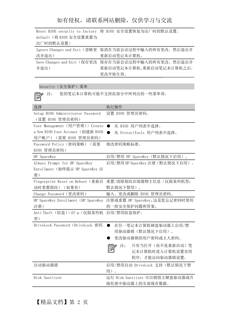 惠普笔记本(康柏)BIOS计算机设置共6页文档.doc_第2页