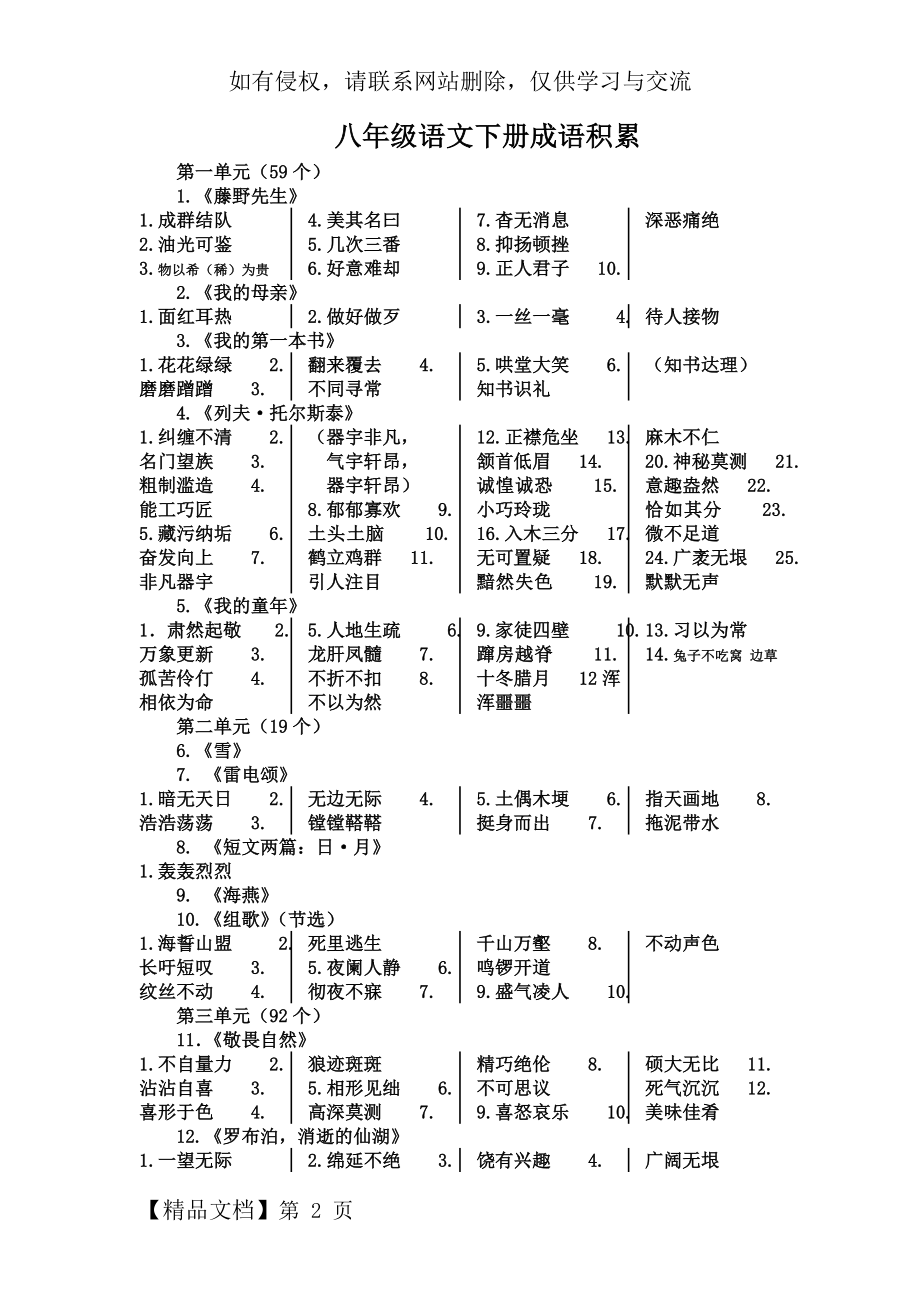 八年级语文下册成语积累知识分享.doc_第2页