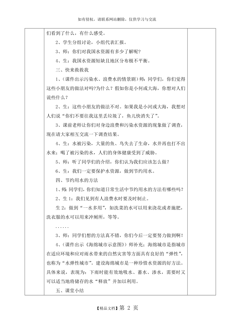 《小水滴的诉说》教学设计教学文案.doc_第2页