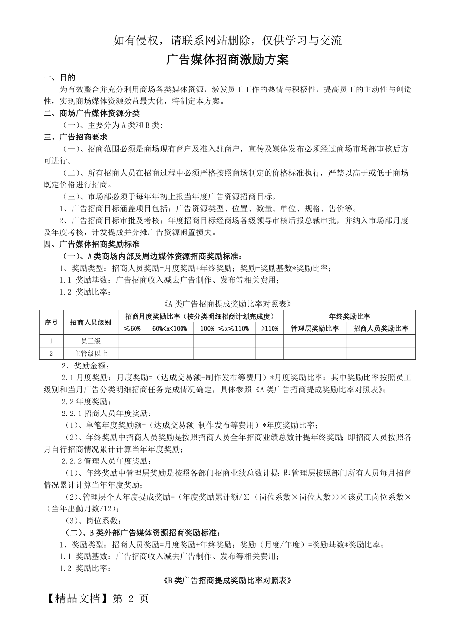 广告招商激励方案共8页.doc_第2页