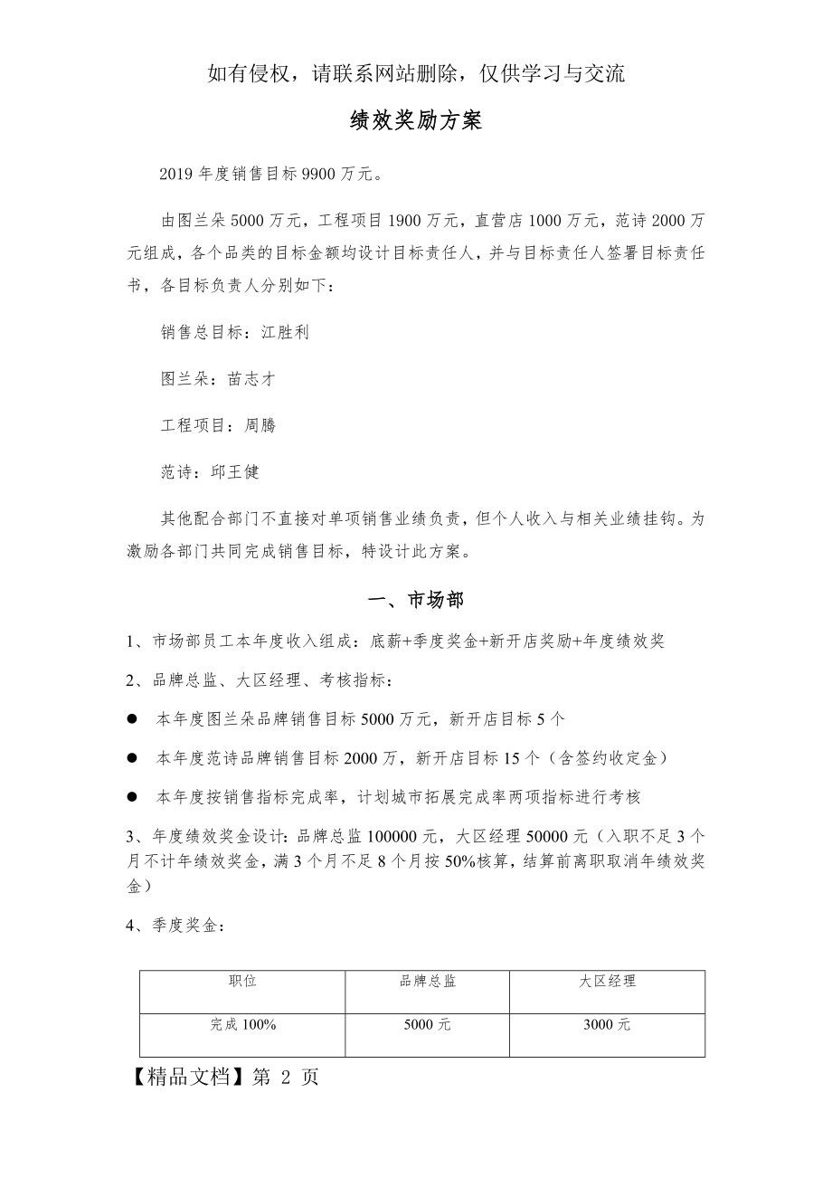 度绩效考核方案word资料9页.doc_第2页