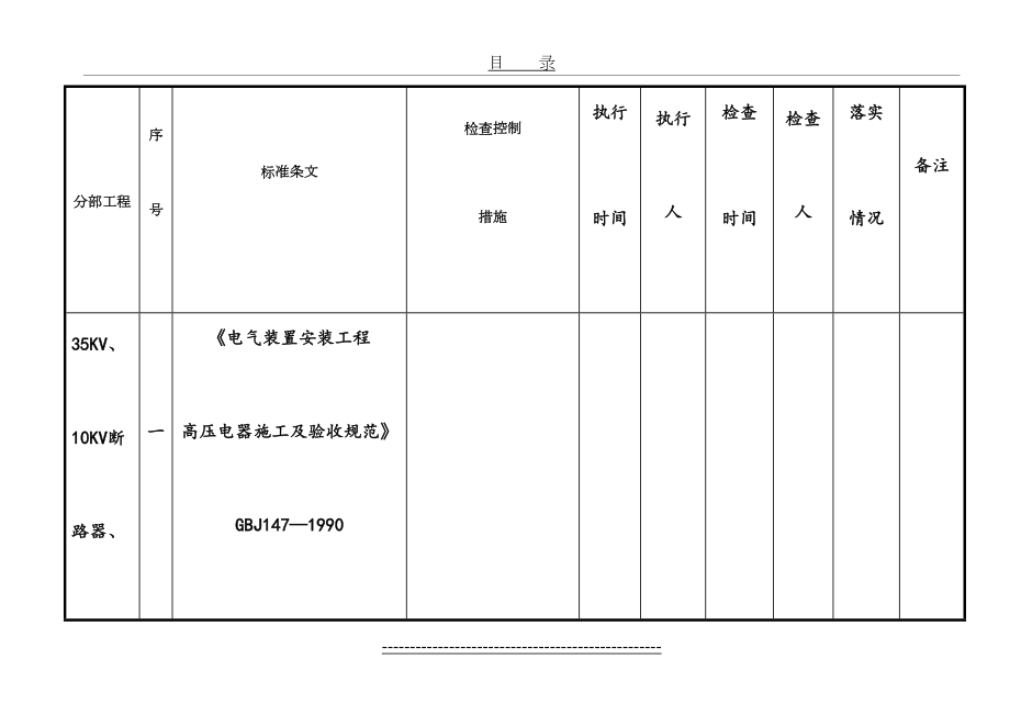 升压站电气工程--强条执行检查表.doc_第2页