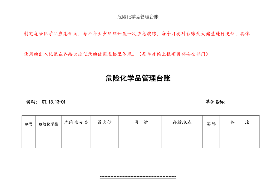 危险化学品管理台账(2).doc_第2页