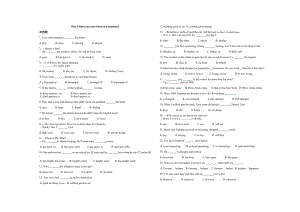 2020-2021学年人教新目标八年级下册英语 Unit 9 Have you ever been to a museum单元测试卷.docx