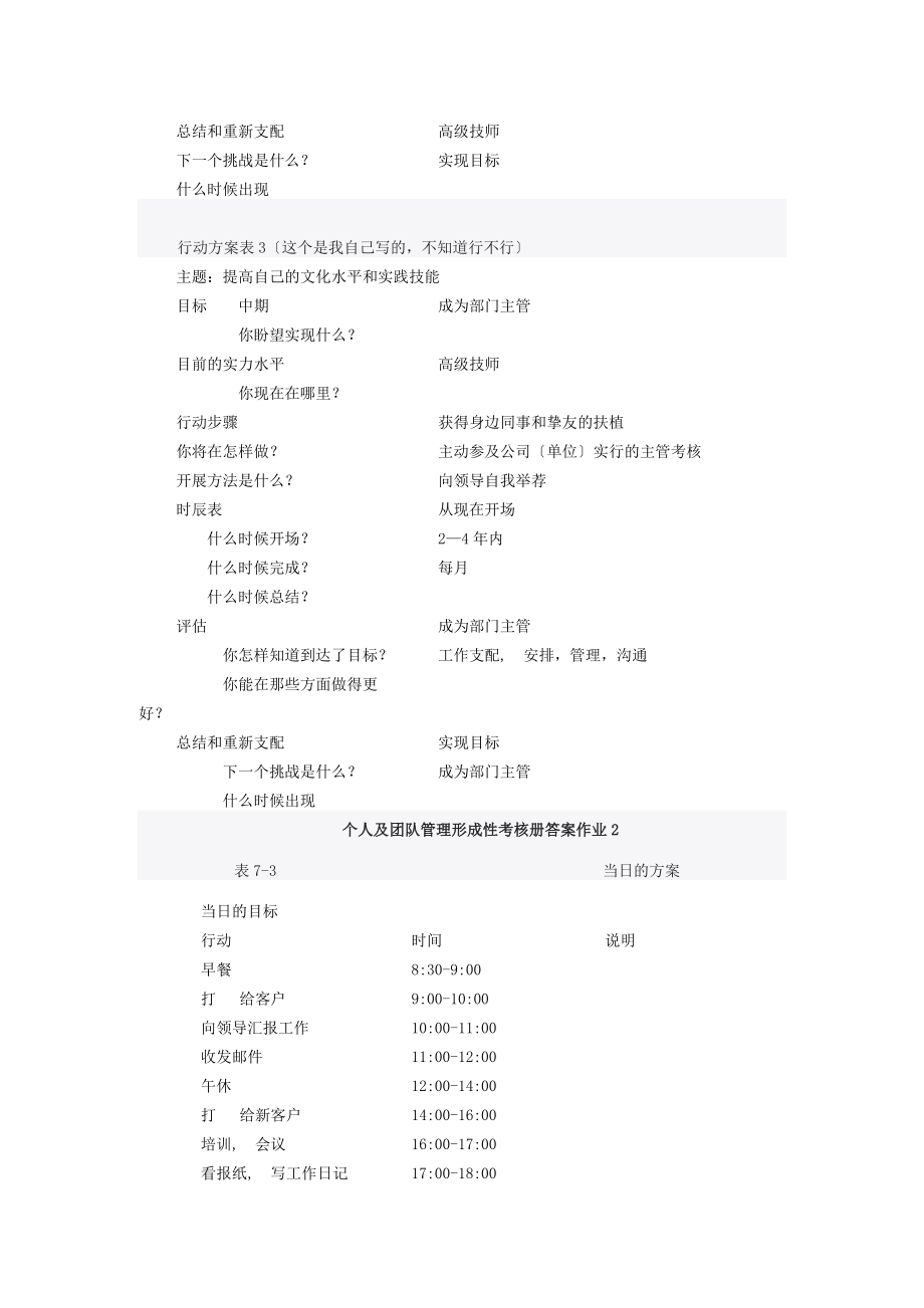 个人与团队管理作业参考答案.docx_第2页