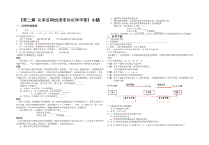 化学反应的速率和限度知识总结1.docx