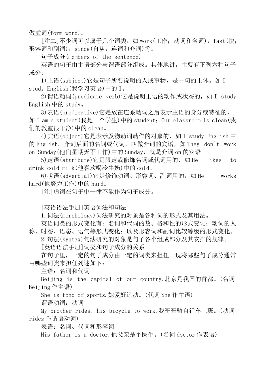 学英语必看英语语法手册(全).pdf_第2页