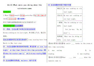 2013版新目标人教版八年级英语下册UNIT5知识点详解练习.docx