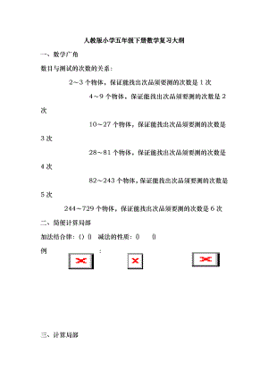 人教版小学五年级下册数学知识点归纳精华版1.docx