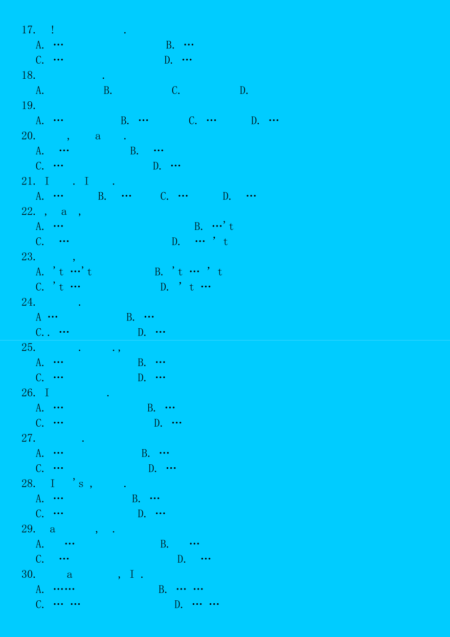 八年级英语新目标下英语时态专项练习试题及答案.docx_第2页