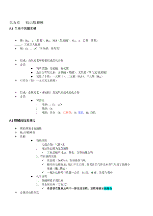 上海初三化学二模知识点总结2.docx