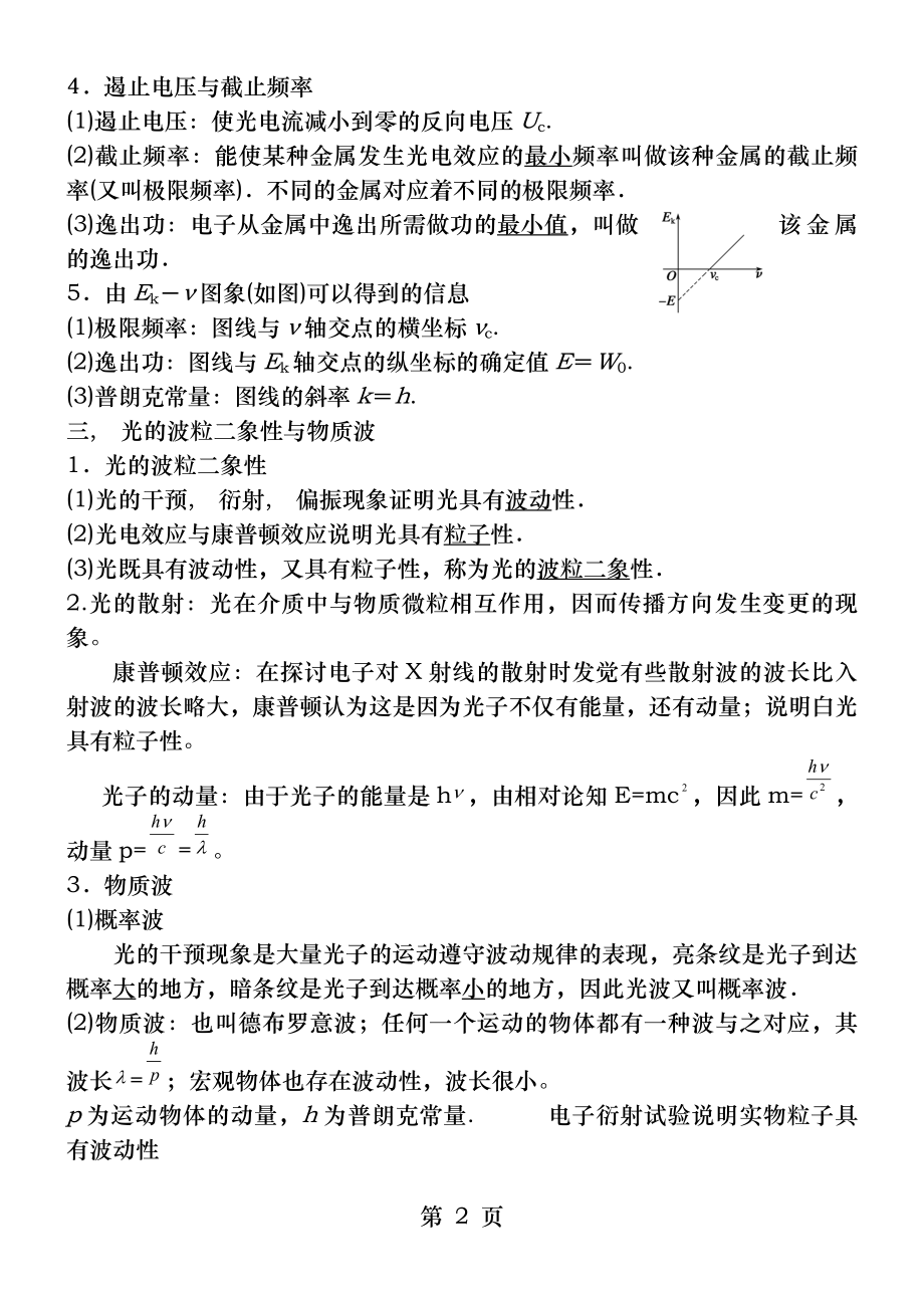 原子物理知识点总结.docx_第2页