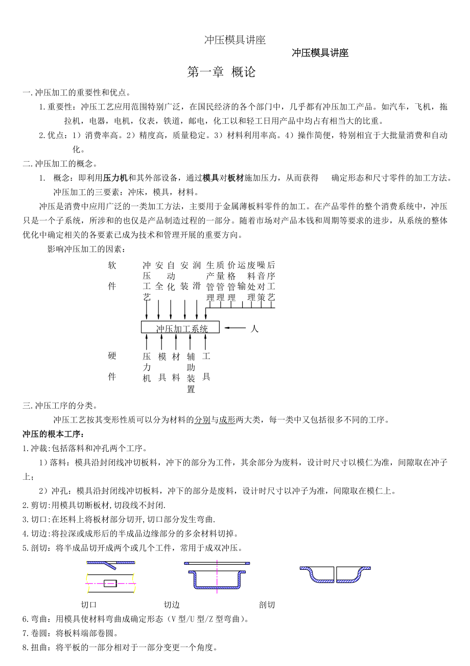 冲压模具讲座.docx_第1页