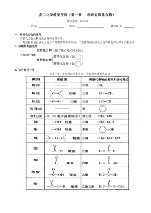 人教版高中化学选修5全册知识点和练习.docx