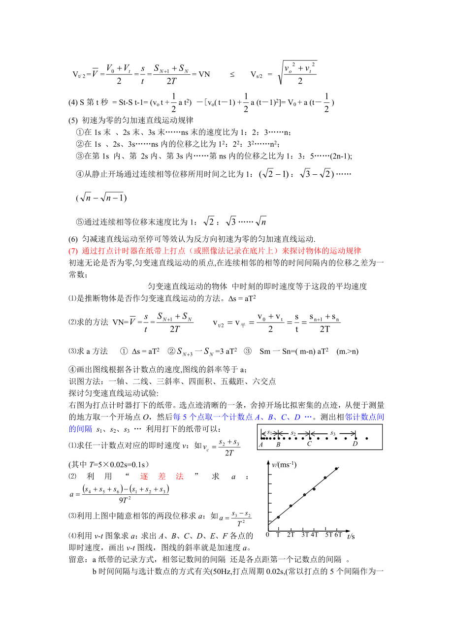 高考物理第一轮复习知识点梳理.docx_第2页