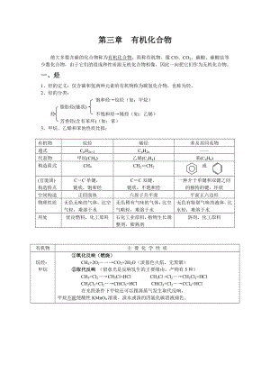 高中化学必修二第三章知识点和习题(含答案)_new.docx