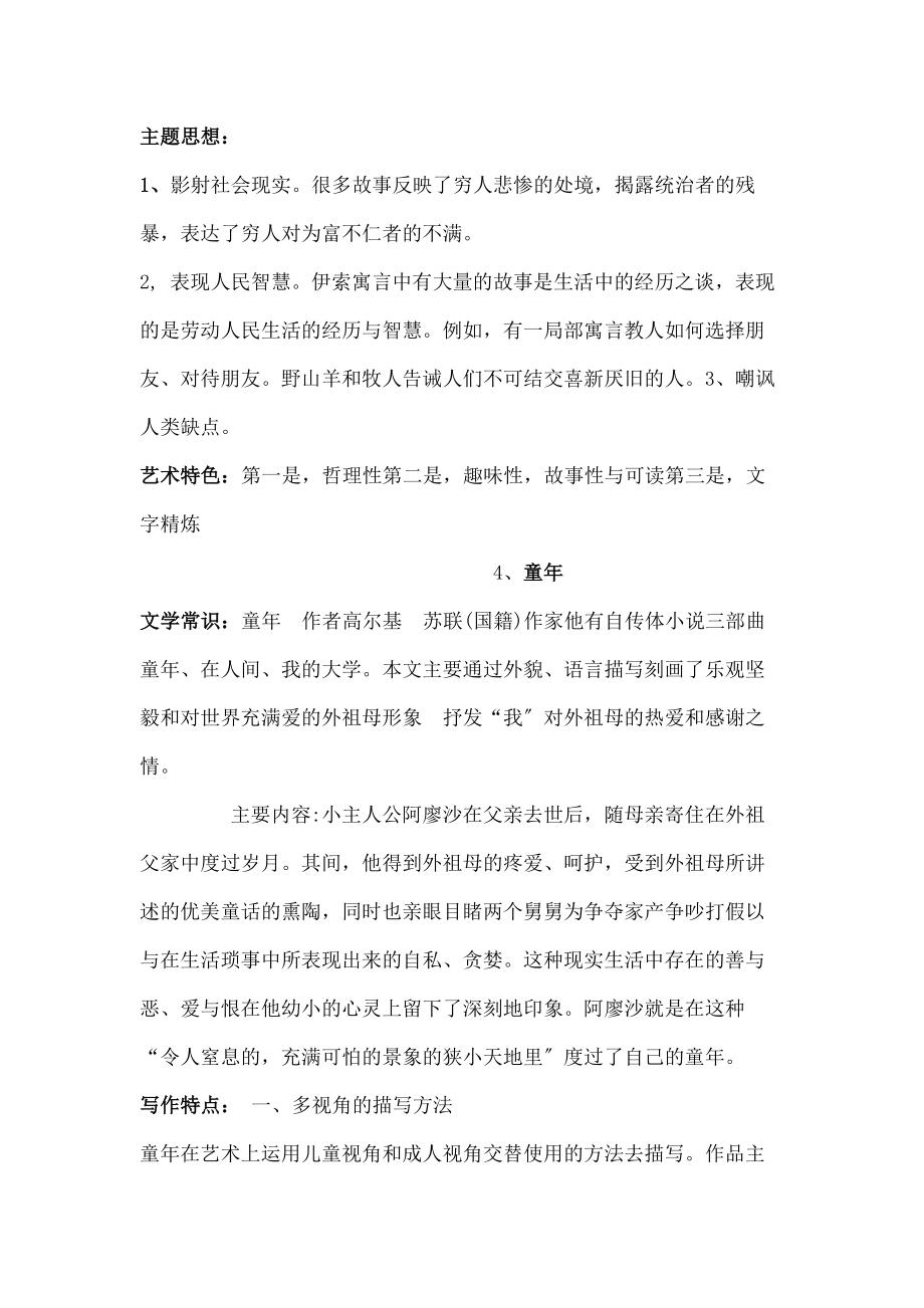 中考名著阅读复习资料.docx_第2页