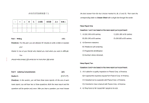 大学英语四级模拟试题十五(附含答案解析).docx