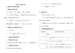 高等数学第七章微分方程试题及复习资料.docx